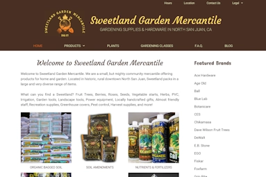 Sweetland Garden Mercantile
